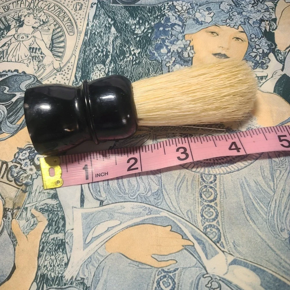 VINTAGE MADE‎ RITE U.S.A. STERILIZED PURE BRISTLE SHAVING BRUSH #5 Vgc Grandpa